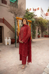 PRET EMBROIDERED CHIFFON 3 PCS