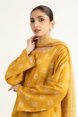 PRINTED SLUB KHADDAR 3 PCS (UNSTITCHED)