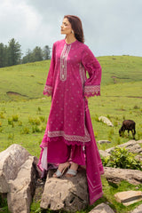 PRINTED SLUB KHADDAR 3 PCS (UNSTITCHED)