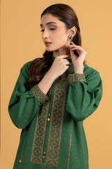 PRET EMBROIDERED COTTON KARANDI 2 PCS