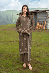 PRET EMBROIDERED & EMBELISHED KARANDI LAWN 3 PCS
