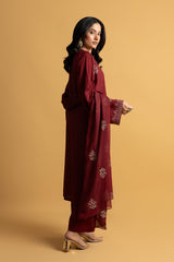 PRET EMBROIDERED KARANDI LAWN 3 PCS