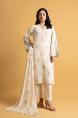 PRET EMBROIDERED KARANDI LAWN 3 PCS