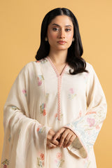 PRET EMBROIDERED KARANDI LAWN 3 PCS