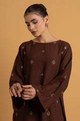 PRET EMBROIDERED KARANDI LAWN 2 PCS
