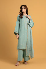PRET EMBROIDERED COTTON KARANDI 3 PCS