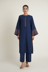 PRET EMBROIDERED KARANDI LAWN 2 PCS