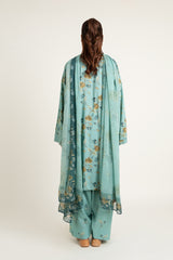 PRINTED LINEN 3 PCS (UNSTITCHED)