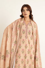 PRINTED SLUB KHADDAR 3 PCS (UNSTITCHED)