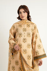 PRINTED CAMBRIC 3 PCS (UNSTITCHED)