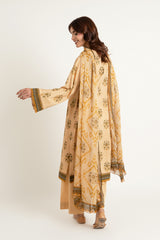 PRINTED CAMBRIC 3 PCS (UNSTITCHED)