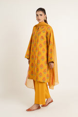 PRINTED CAMBRIC 3 PCS (UNSTITCHED)