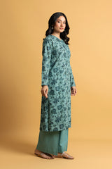 PRET PRINTED SLUB KHADDAR 2 PCS