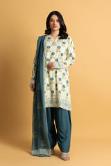 PRINTED MARINA 3 PCS (UNSTITCHED)