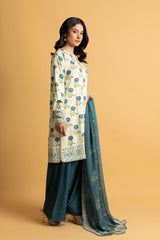 PRINTED MARINA 3 PCS (UNSTITCHED)