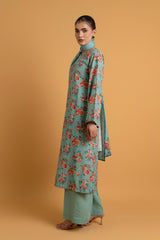 PRINTED SLUB KHADDAR 3 PCS (UNSTITCHED)