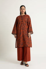 PRET PRINTED SLUB KHADDAR 2 PCS