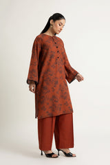 PRET PRINTED SLUB KHADDAR 2 PCS