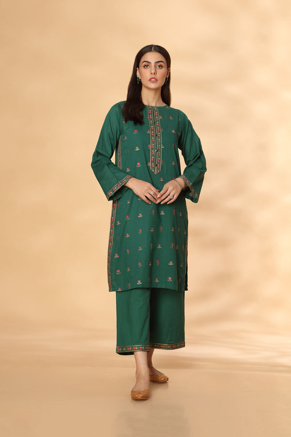 PRET EMBROIDERED LAWN 2 PCS