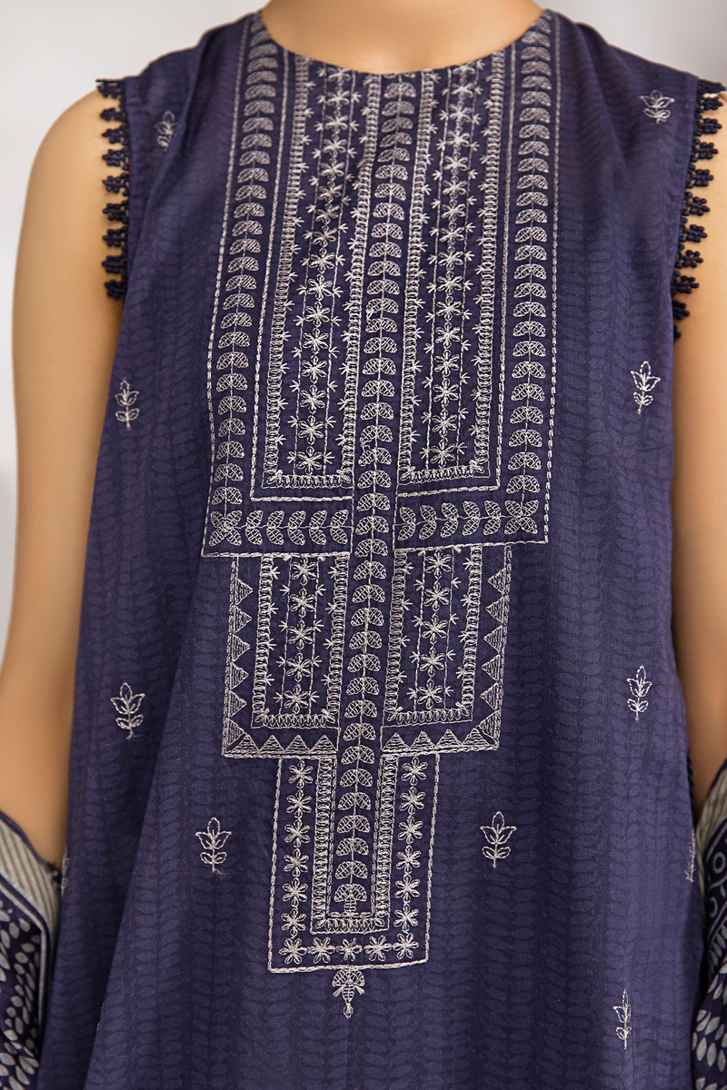 PRINTED & EMBROIDERED LAWN 3 PCS (UNSTITCHED)
