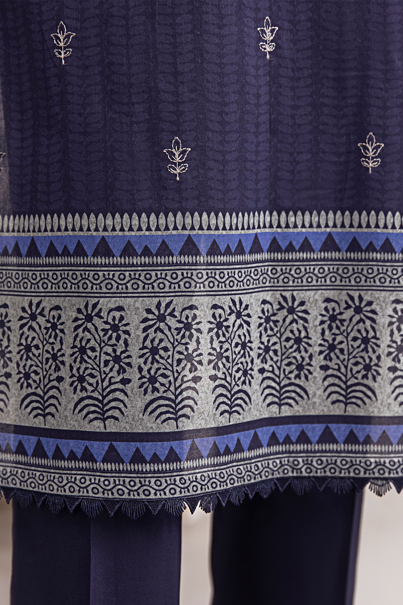 PRINTED & EMBROIDERED LAWN 3 PCS (UNSTITCHED)