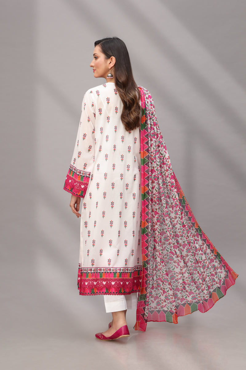 PRINTED LAWN 3 PCS (UNSTITCHED)