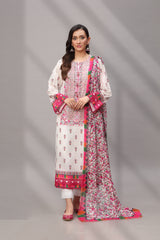 PRINTED LAWN 3 PCS (UNSTITCHED)