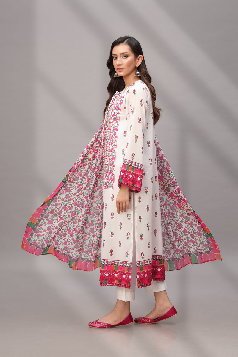 PRINTED LAWN 3 PCS (UNSTITCHED)