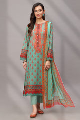 PRINTED LAWN 3 PCS (UNSTITCHED)