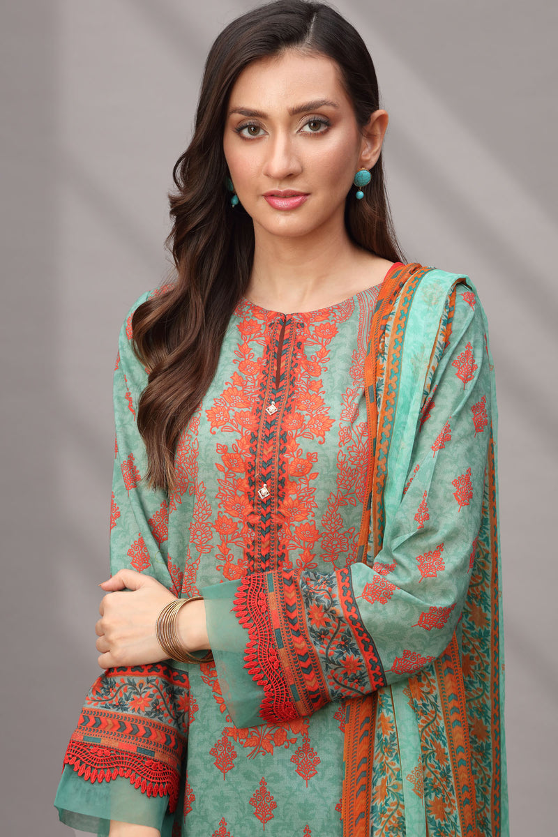 PRINTED LAWN 3 PCS (UNSTITCHED)