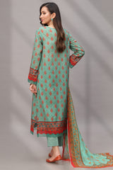 PRINTED LAWN 3 PCS (UNSTITCHED)