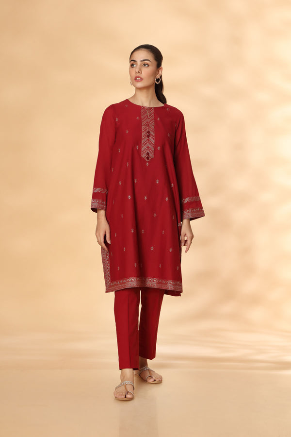 PRET EMBROIDERED LAWN 2 PCS