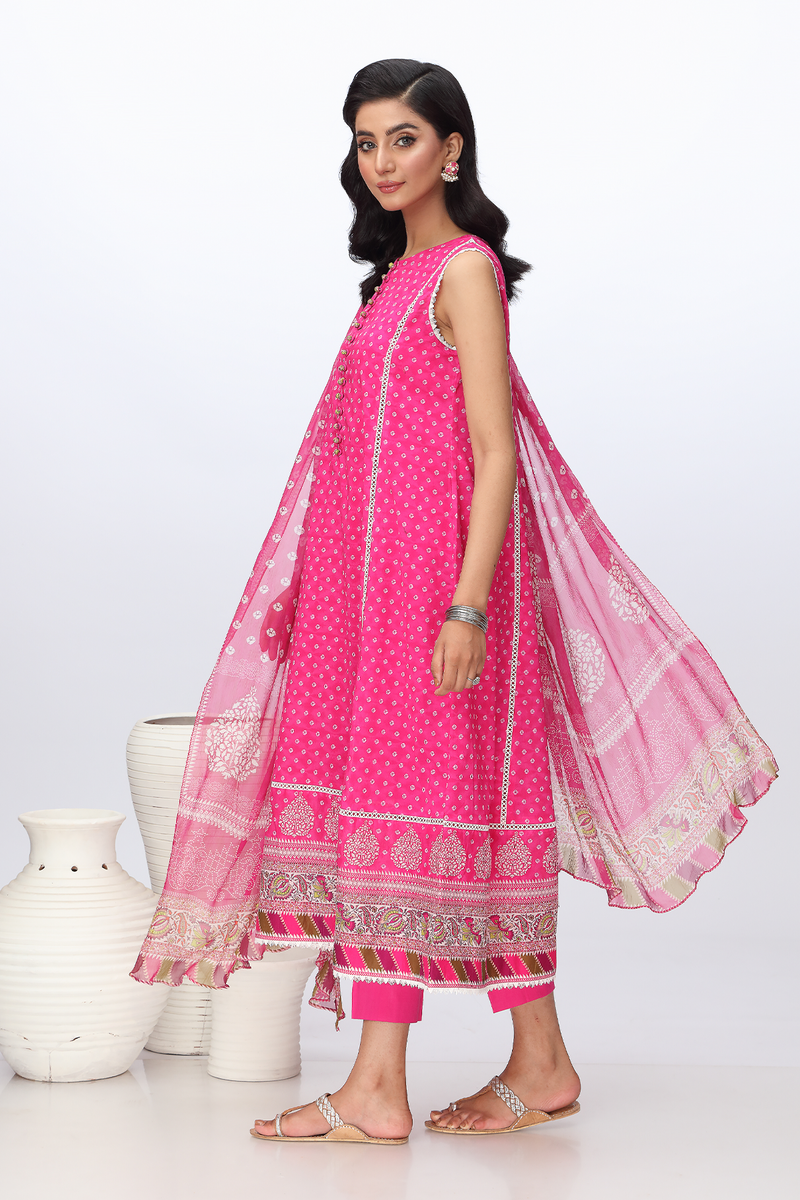 PRINTED 3 PCS  (UNSTITCHED)