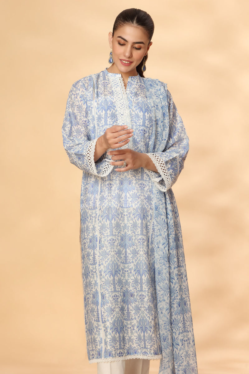 PRET PRINTED LAWN 3 PCS