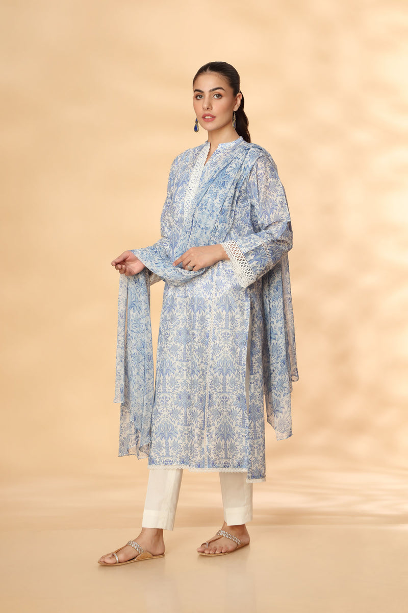 PRET PRINTED LAWN 3 PCS