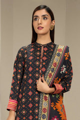 PRINTED KHADDAR 2 PCS (UNSTITCHED)