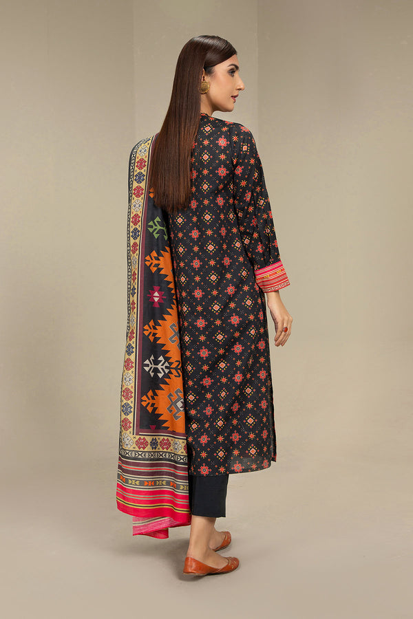PRINTED KHADDAR 2 PCS (UNSTITCHED)
