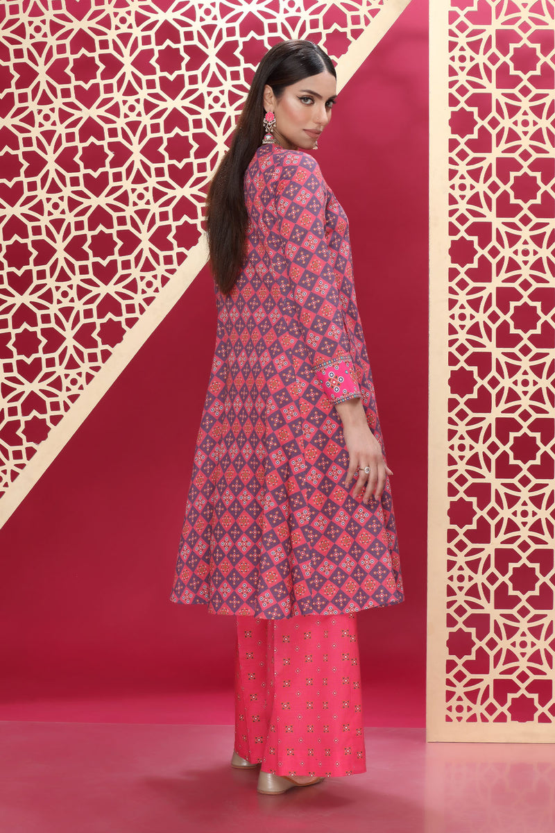 PRINTED KHADDAR 2 PCS (UNSTITCHED)