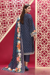 PRINTED KHADDAR 3 PCS (UNSTITCHED)