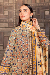 PRET PRINTED KHADDAR 3 PCS