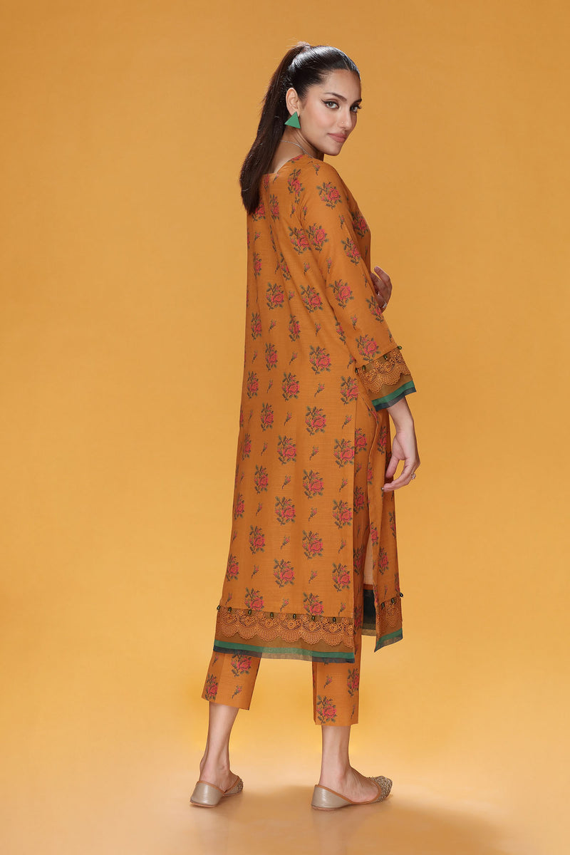 PRINTED KHADDAR 2 PCS (UNSTITCHED)