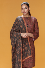 PRINTED KHADDAR 3 PCS (UNSTITCHED)