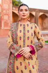 PRINTED KHADDAR 3 PCS (UNSTITCHED)
