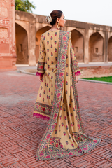 PRINTED KHADDAR 3 PCS (UNSTITCHED)