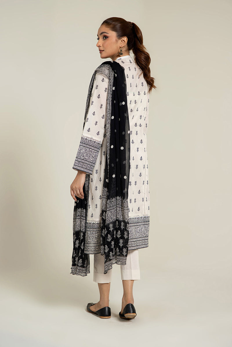 PRINTED LAWN 3 PCS (UNSTITCHED)