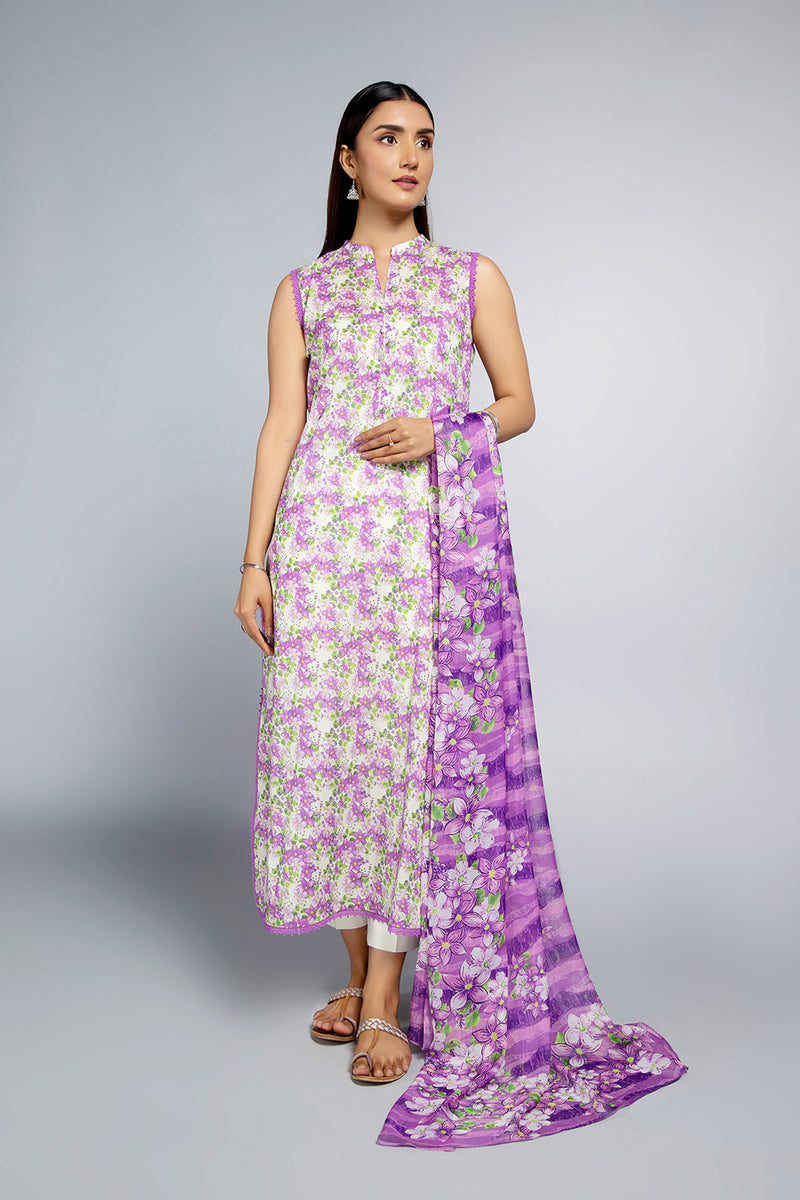 Printed Mid Silk Dupatta