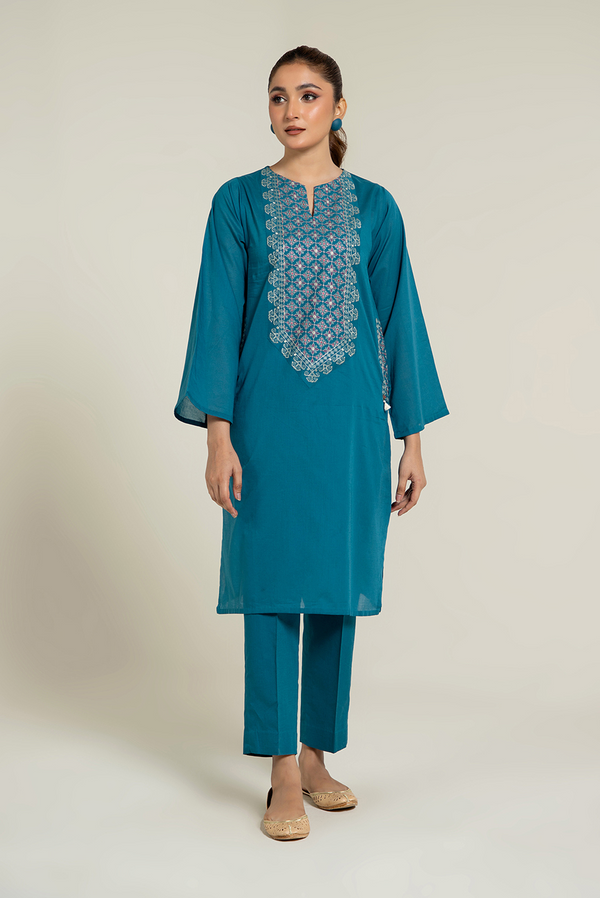 PRET  EMBROIDERED  LAWN 2 PCS