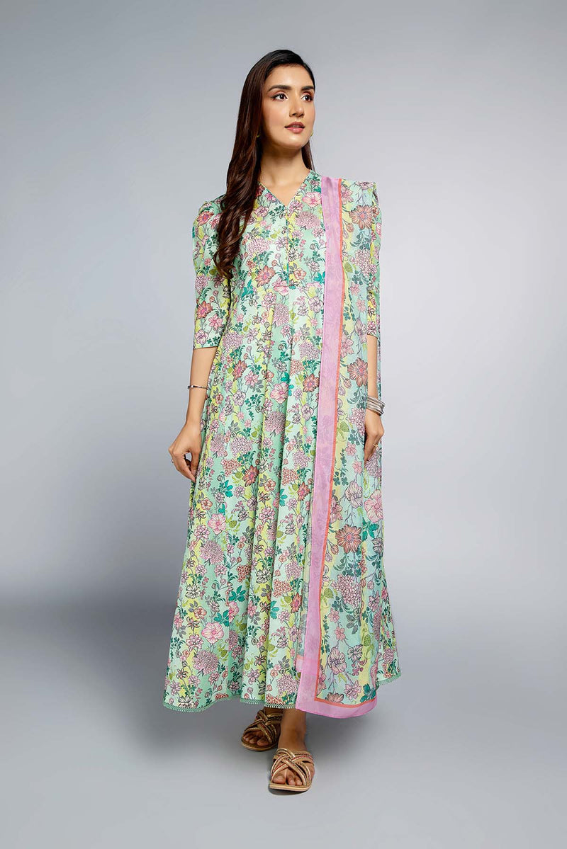 Printed Mid Silk Dupatta