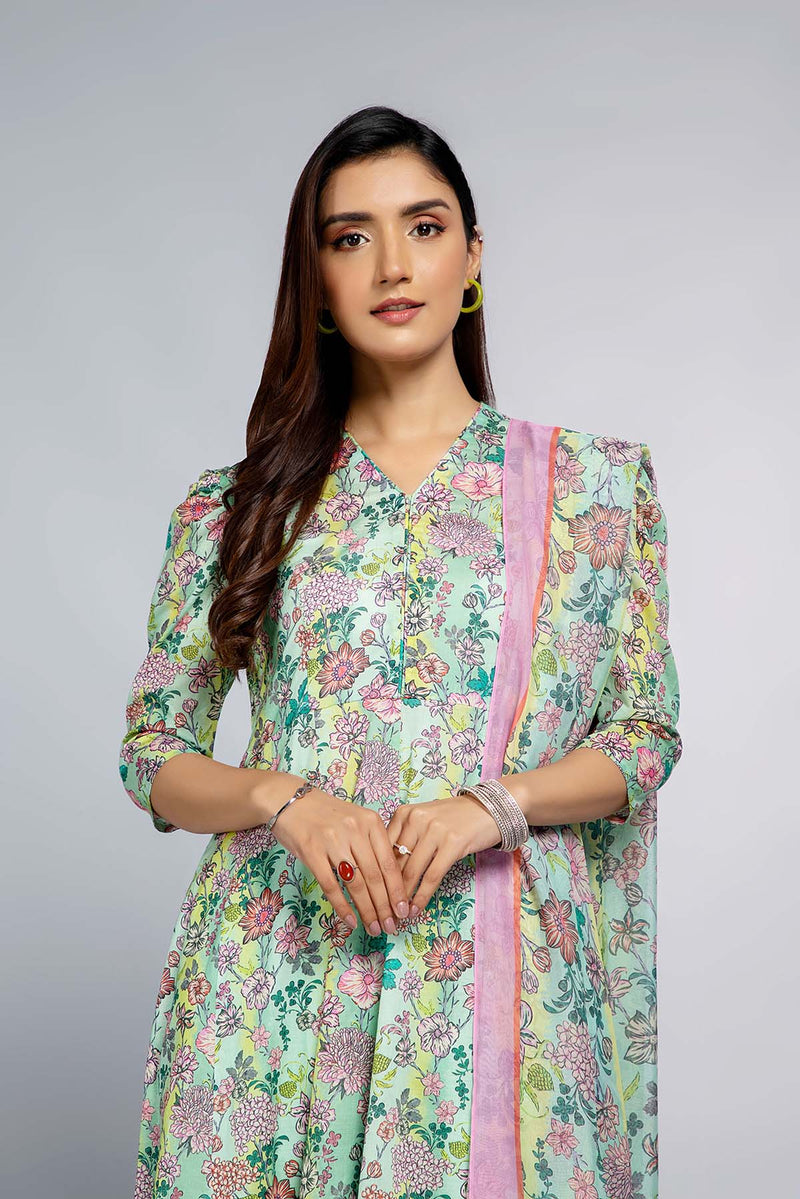 Printed Mid Silk Dupatta