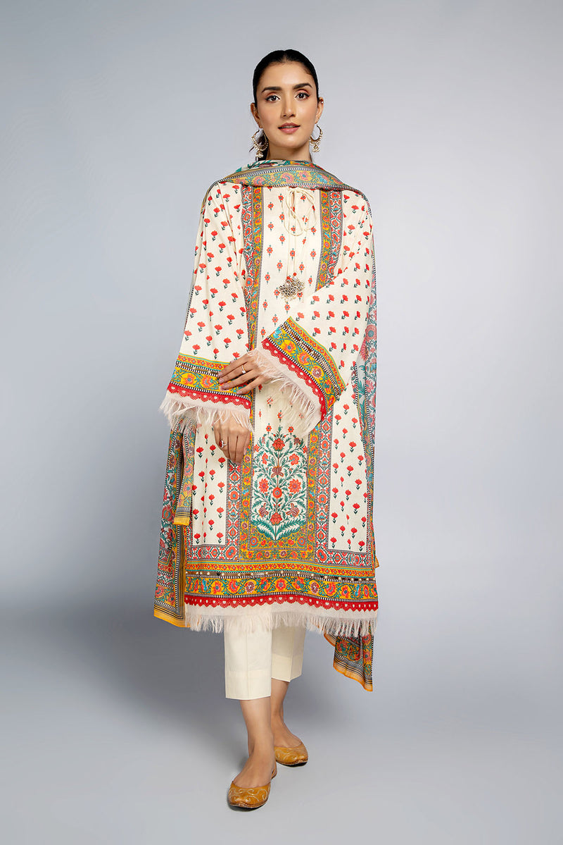 Printed Mid Silk Dupatta